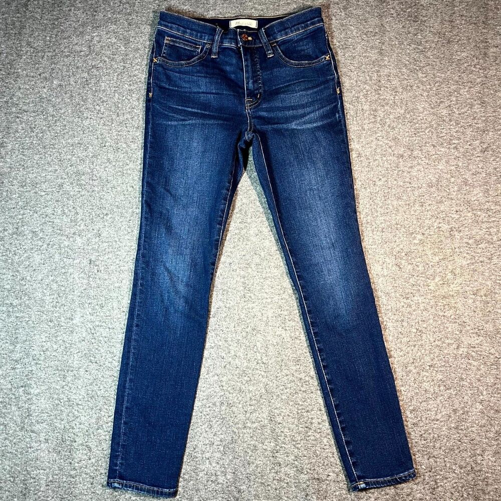 Womens MADEWELL Roadtripper Slim Fit Stretch Denim Jeans 27 Medium Wash